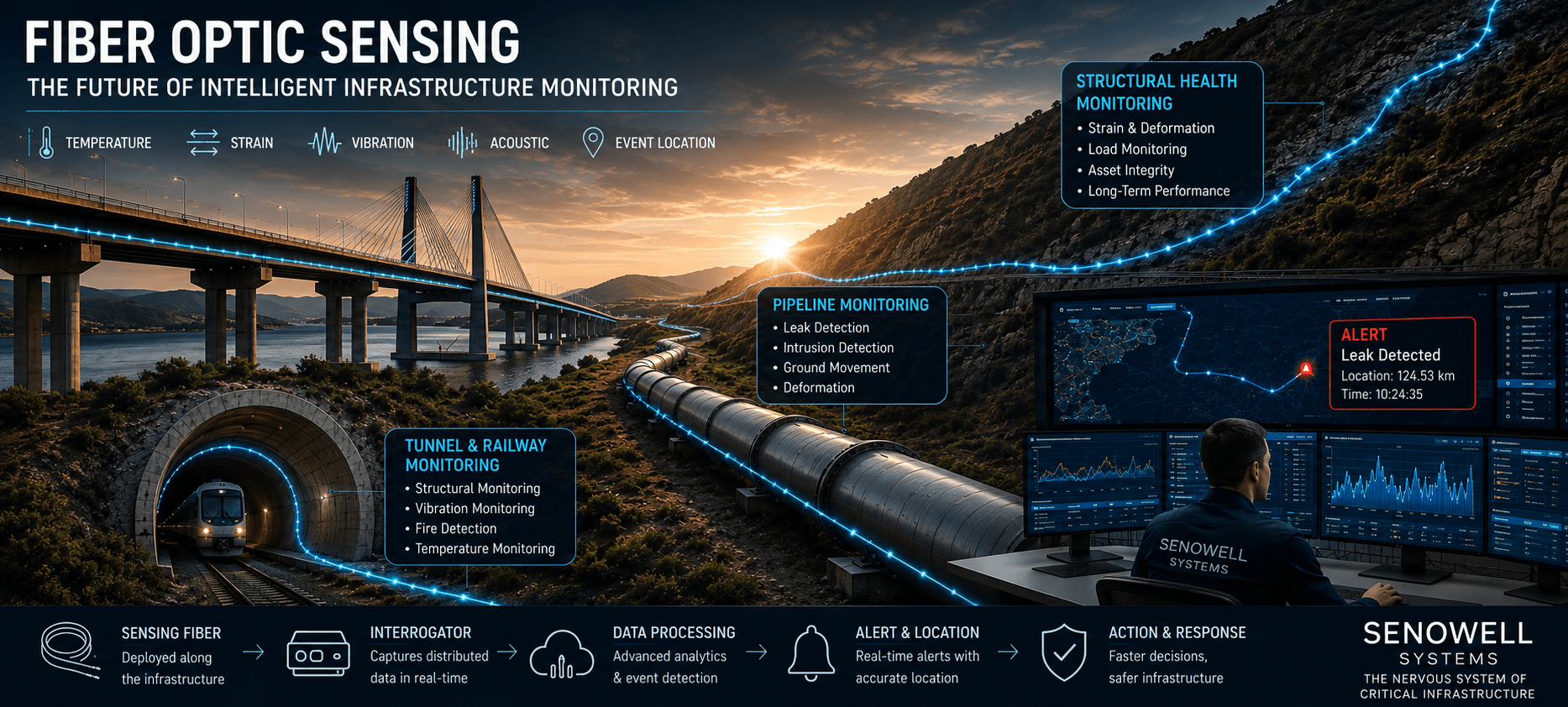 Fiber Optic Sensing: The Future of Intelligent Infrastructure Monitoring